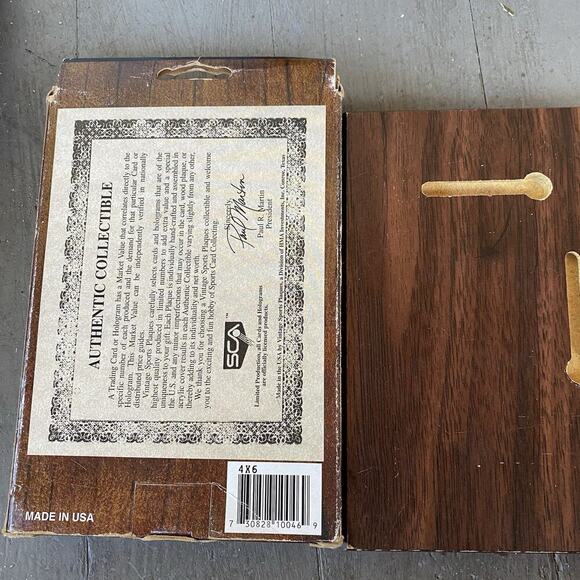 Authentic Vintage Sports Plaques DaveyAllison Victory #3 Sears Point #4 Michigan - Picture 6 of 7